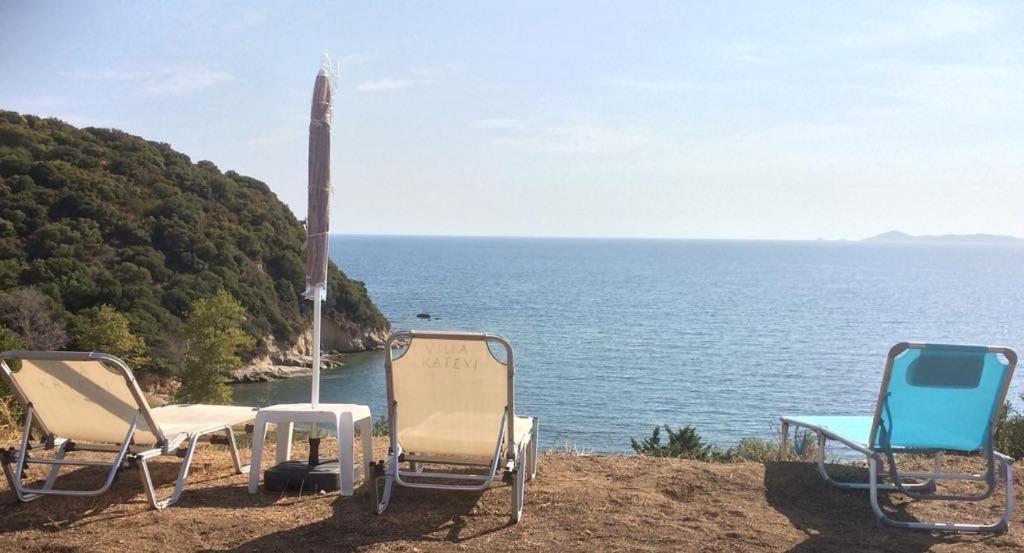 Katevi Luxury Seafront Villa 이에리소스 외부 사진